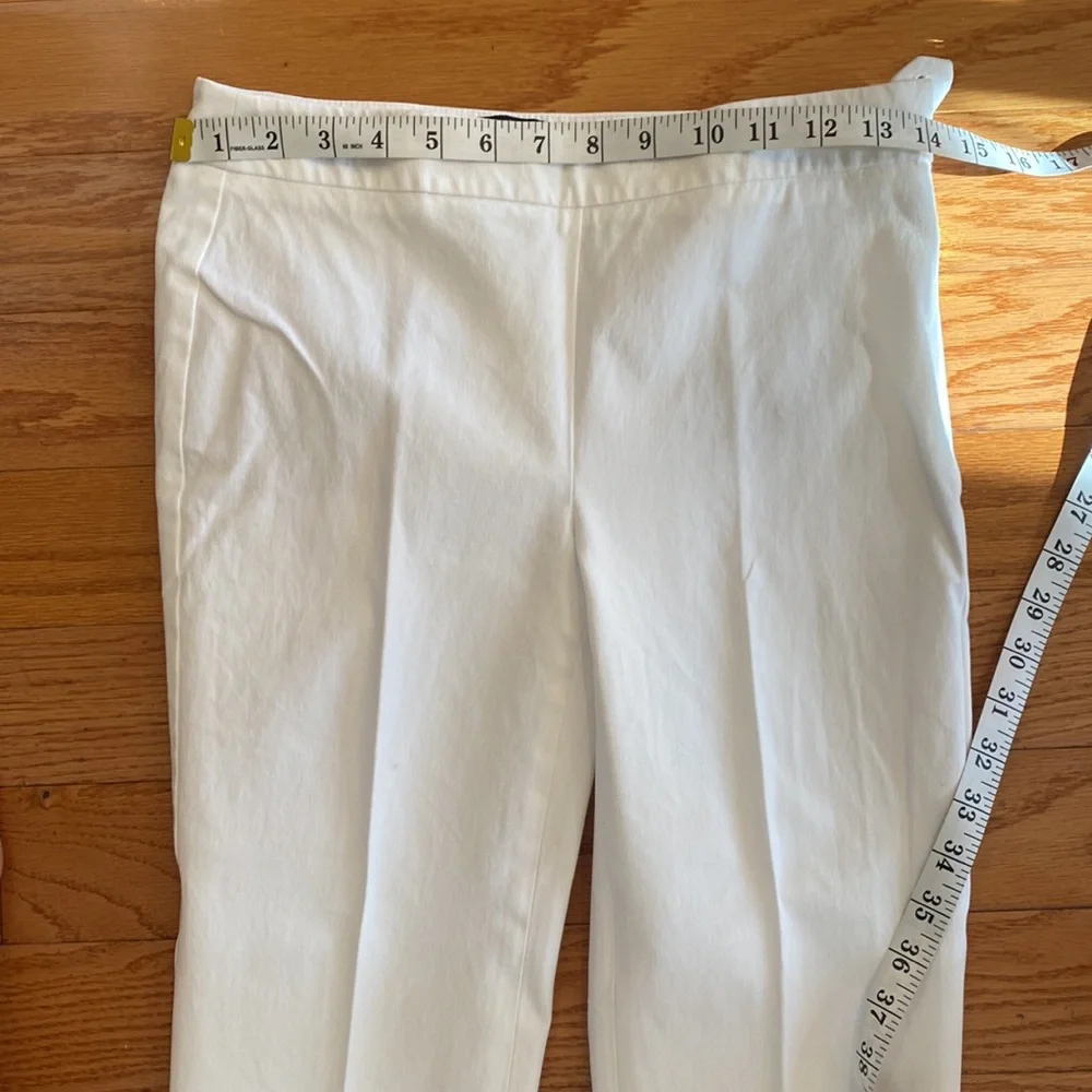 Talbots white pants size 0p - Picture 6 of 8